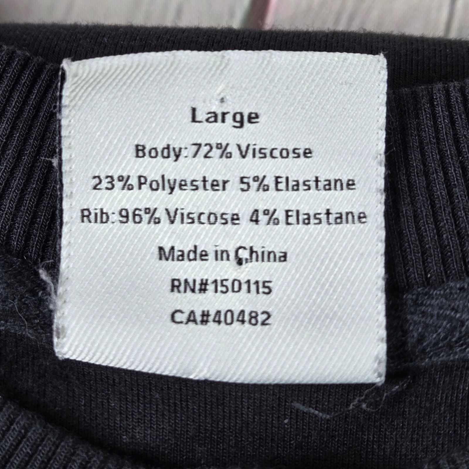 VARLEY Charter Sweat 2.0 DoubleSoft Crewneck Long Sleeve Sweatshirt Black
