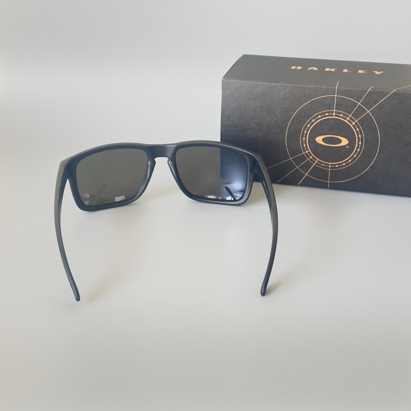 Oakley Holbrook XL OO9417 Black Frame/Blue Polarized Sunglasses