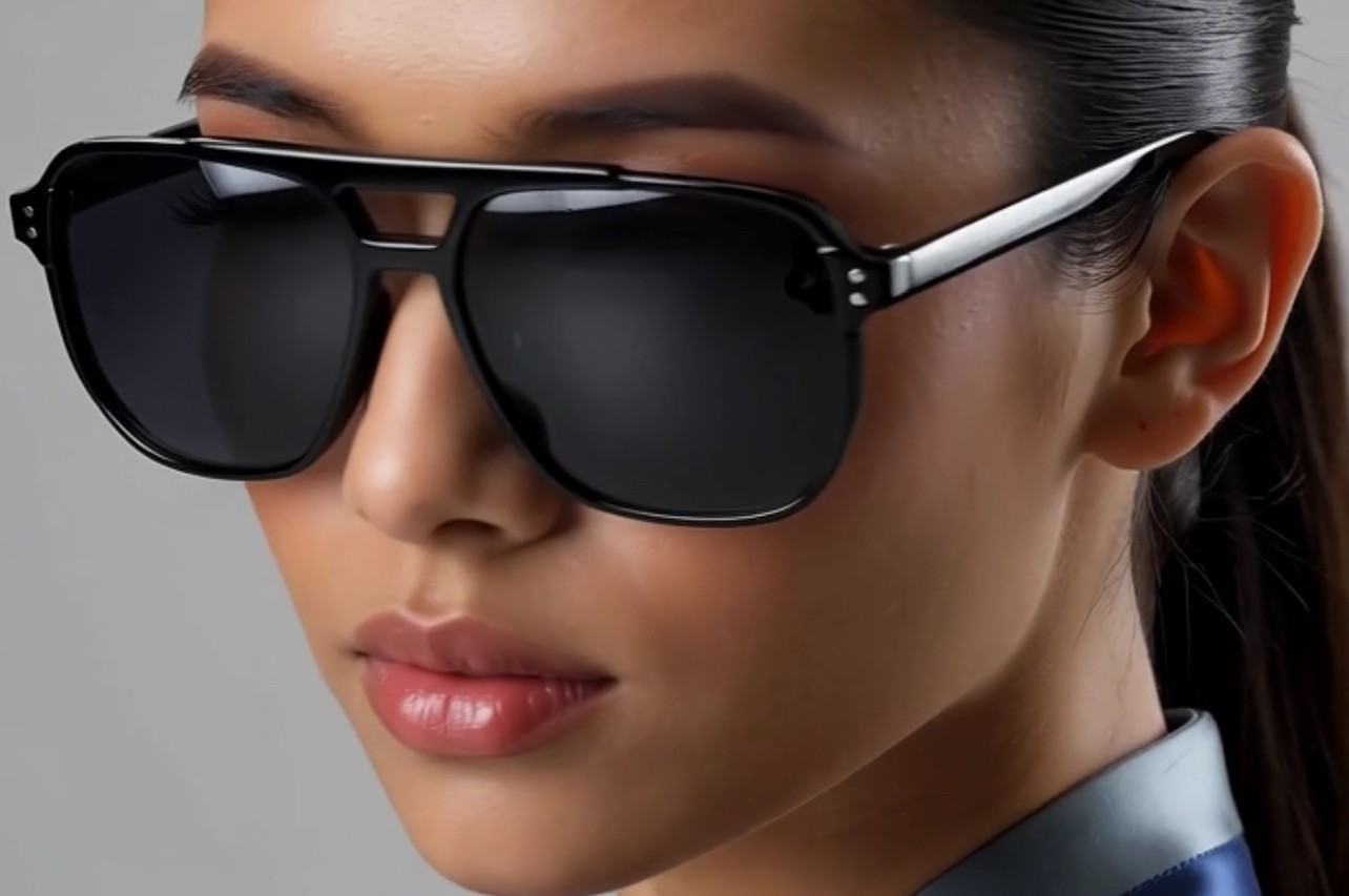 Oversized Classic Elegant Modern Hip Hop Shield SUNGLASSES Large Big Blue Lens