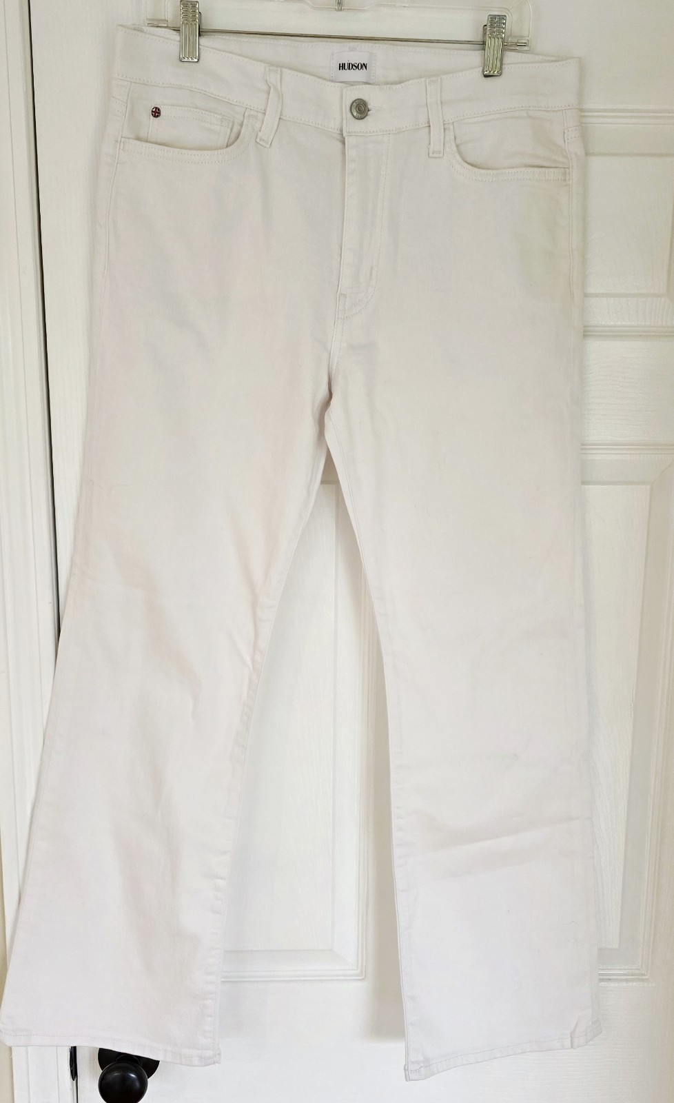 HUDSON Jeans Blair High Rise Boot Cut- White Size 31- New without tags