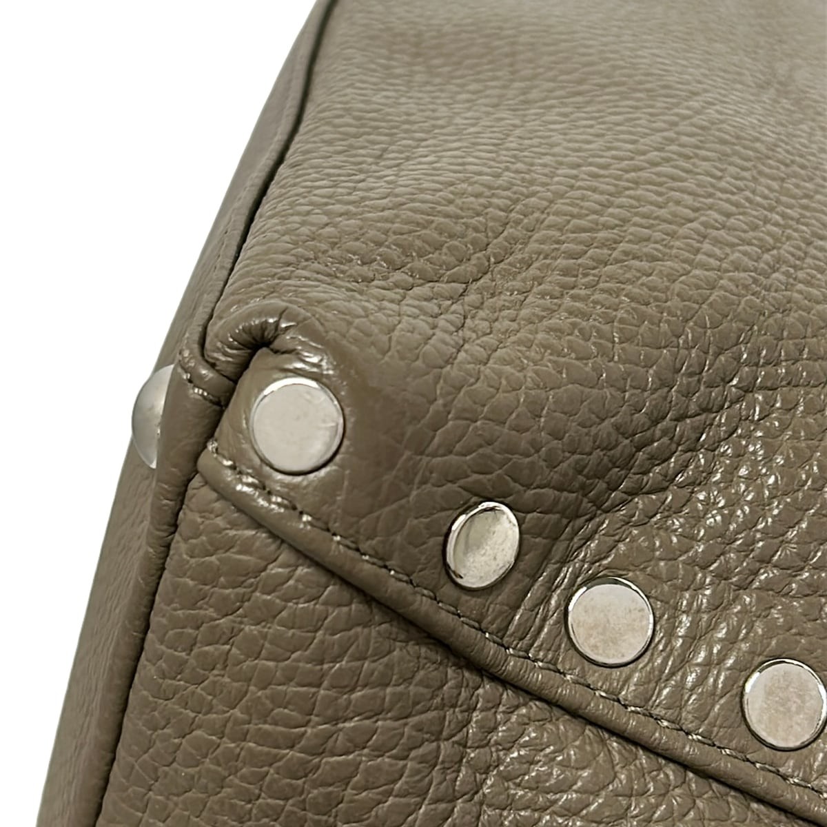 ZANELLATO Postina S Gray Beige Leather Handbag