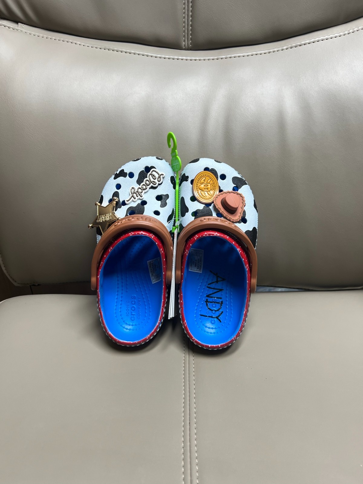 Children Sheriff Woody Clog Crocs Classic Kids Toddlers New With Tag