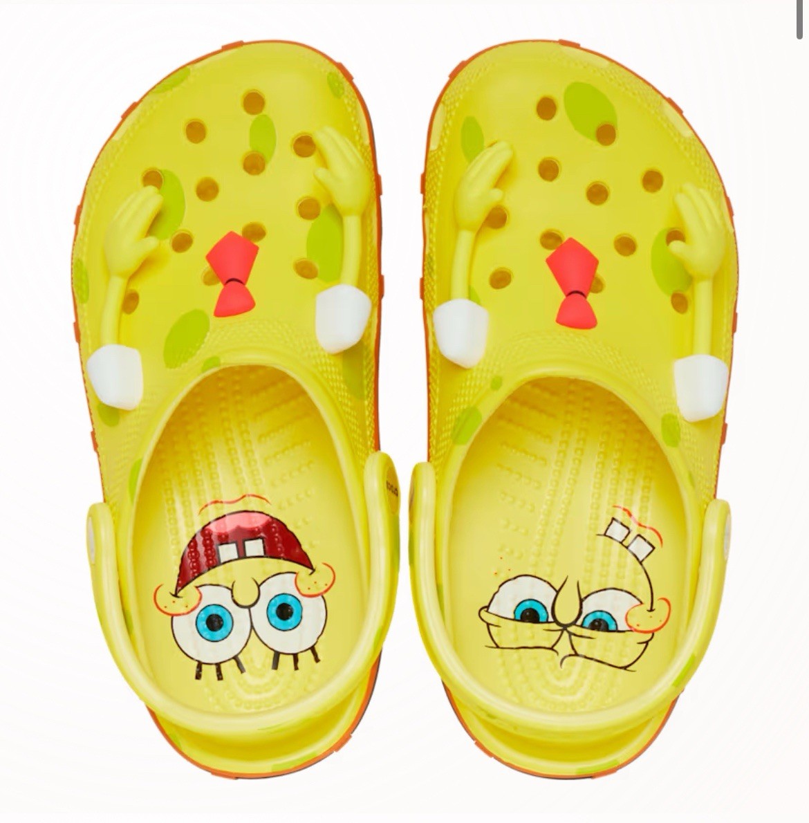 Crocs x SpongeBob SquarePants Classic Clog Mens & Womens Sizes Brand New