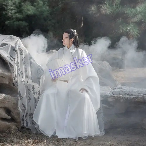 Ming Dynasty Chinese Hanfu Ancient Vintage Costume Cosplay Outfit Embroidery