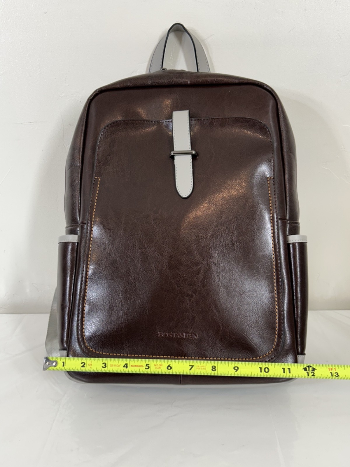 BOSTANTEN Leather Laptop Backpack 15.6 inch Computer Bag – C1