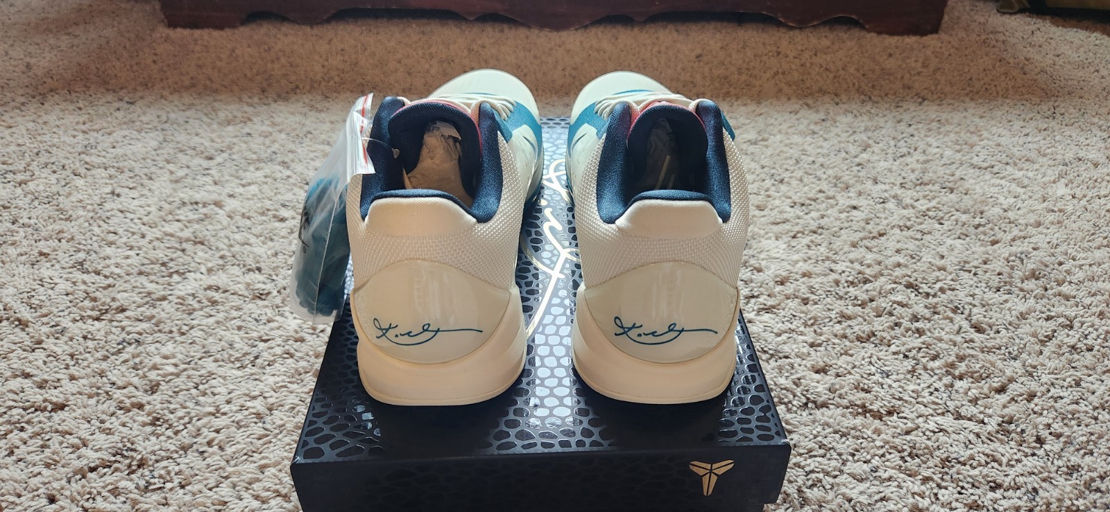 Size 12 – Nike Kobe 5 Protro Caitlin Clark Coconut Milk