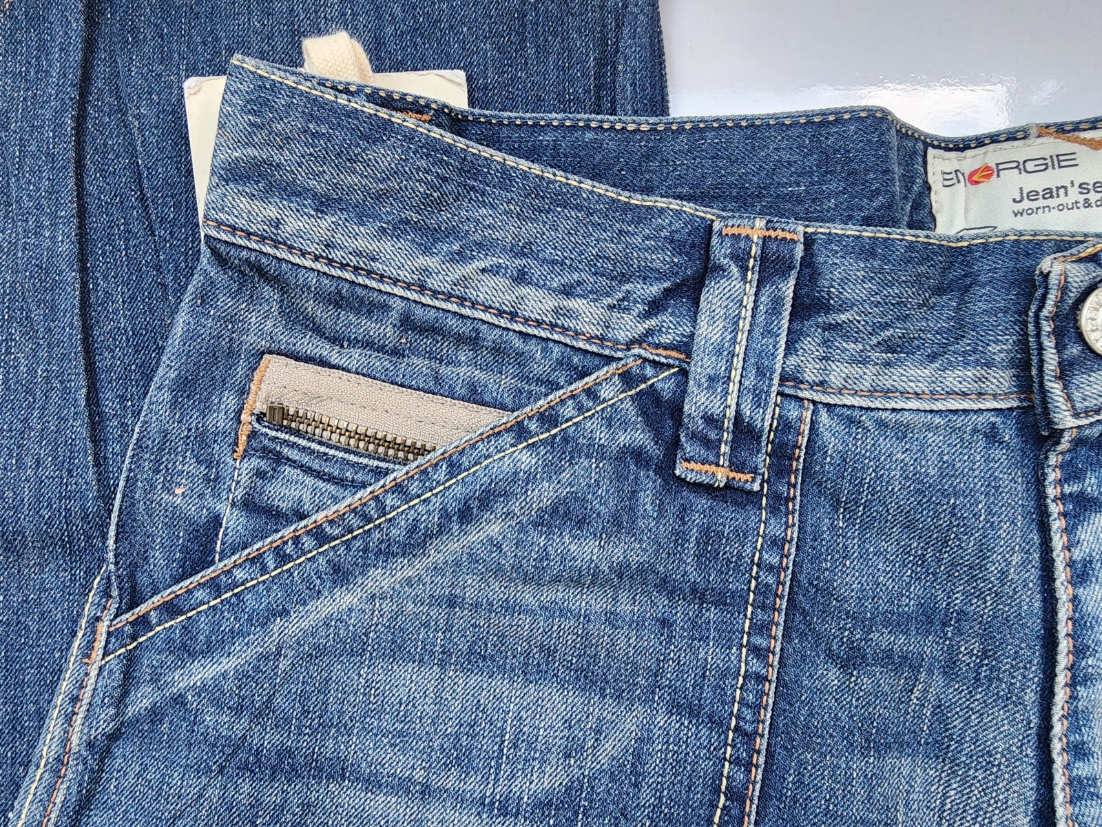 Designer ENERGIE Men $380 MIHARAYASUHIRO Distressed Relaxed Jeans Denim 31