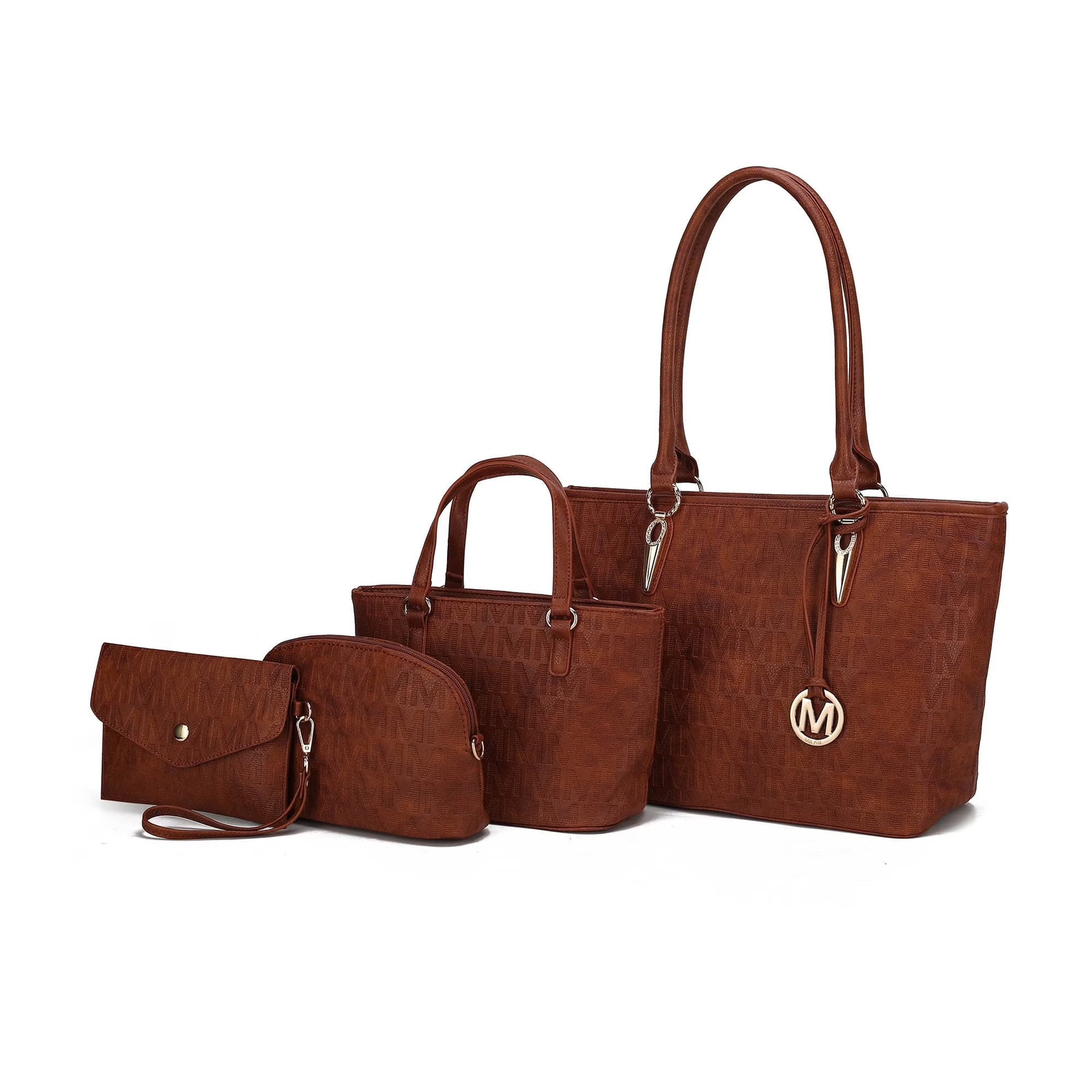 Edelyn Women’S Tote Bag, Small Tote Handbag, Pouch Purse & Wristlet Wallet, Sign