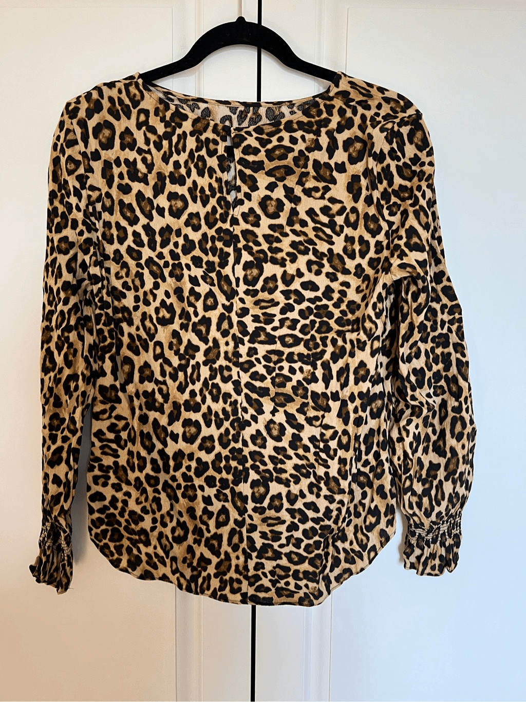 H&M Cheetah Print Blouse