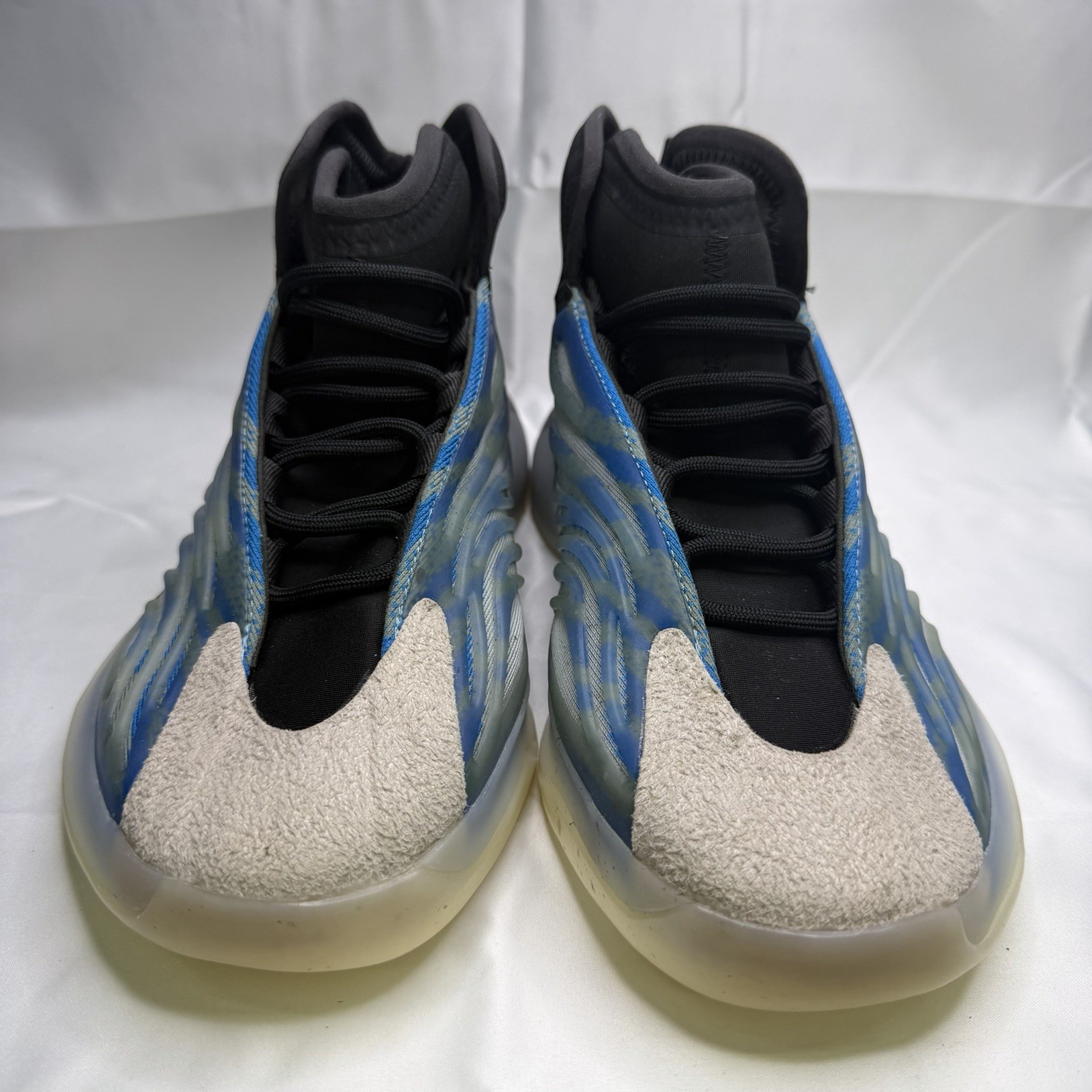 adidas Yeezy Quantum Basketball Mens 9.5 Blue Sneakers Athletic Shoes GZ8872
