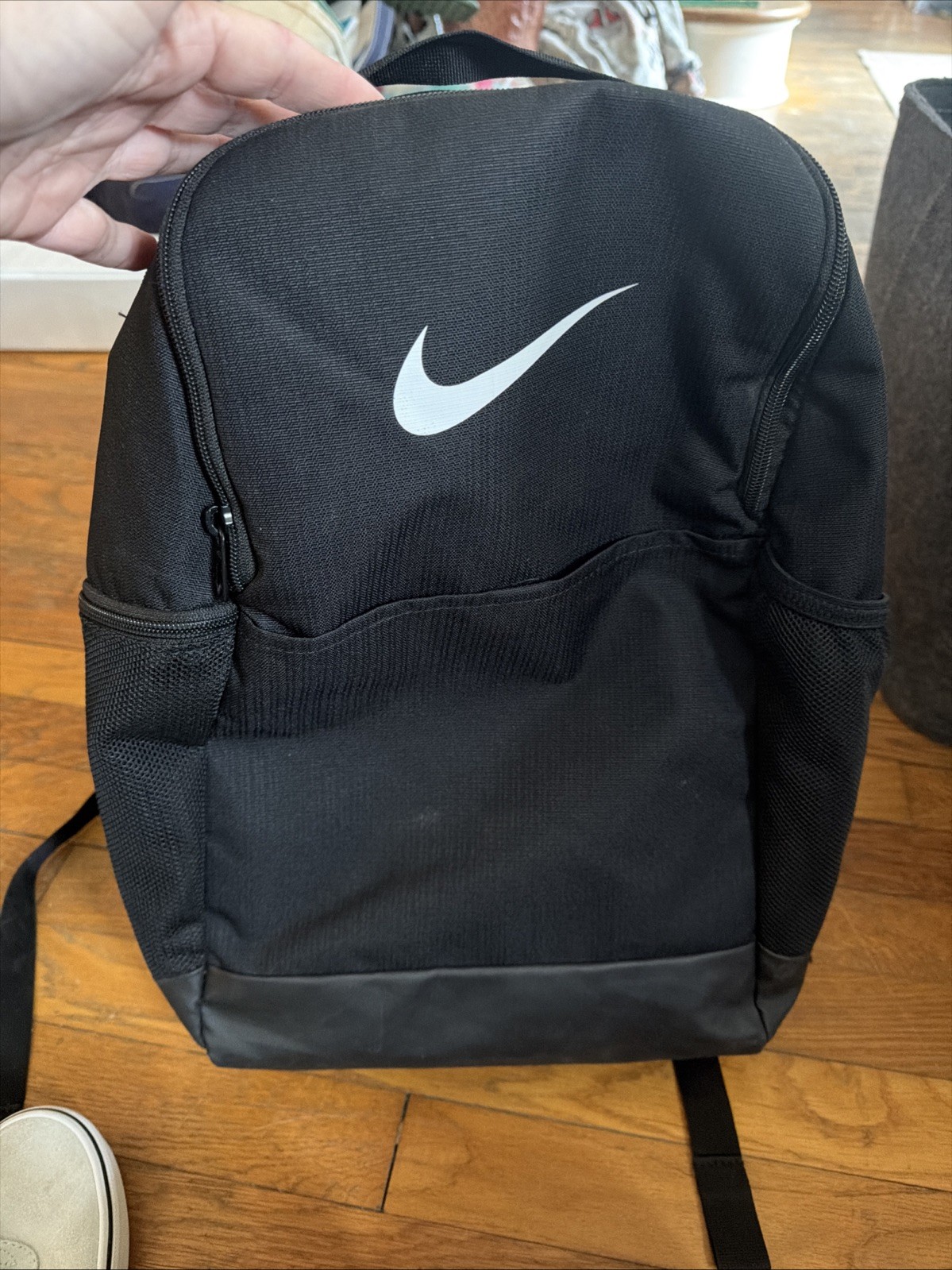 Nike Brasilia 9.5 Training Backpack Black/White Medium 24L