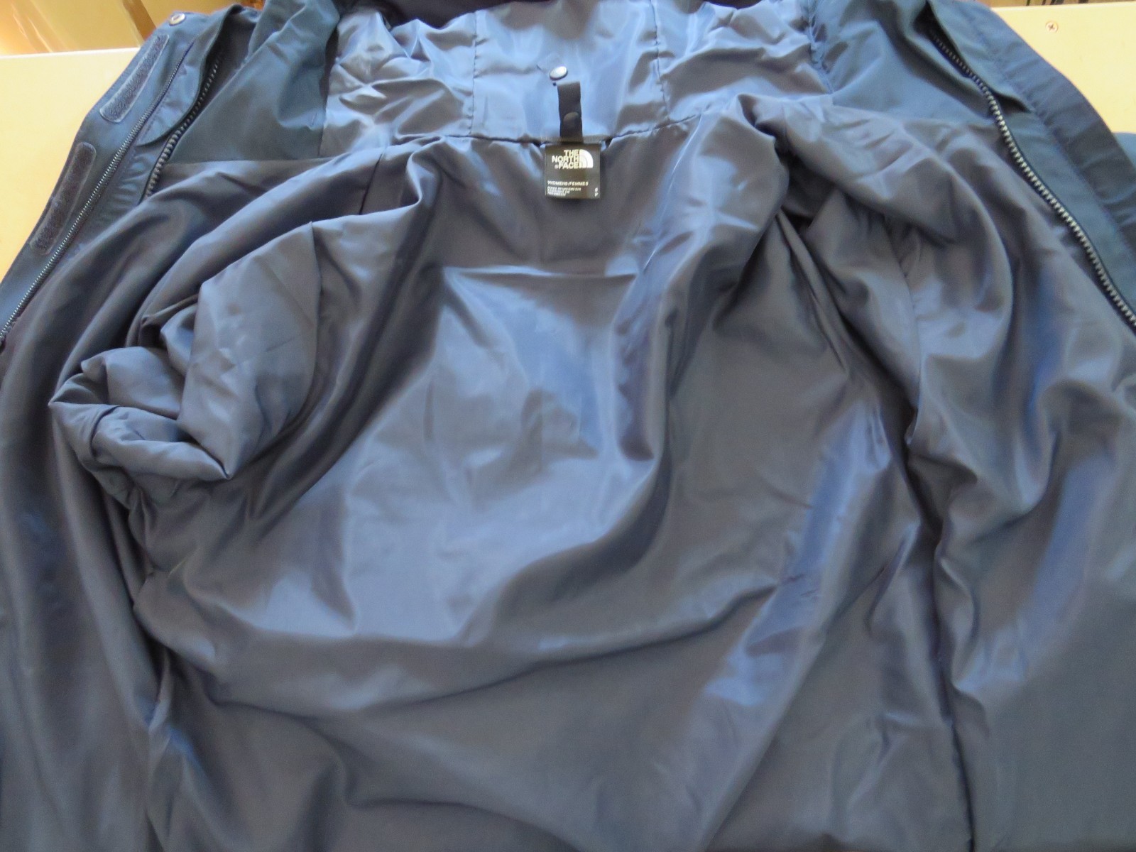 Womens The North Face Toro Peak Triclimate 3 in 1 Fleece Waterproof Jacket Navy