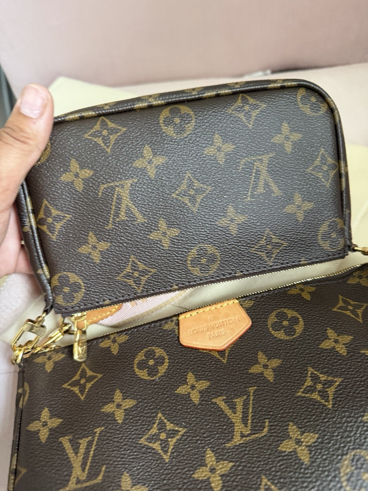 Louis Vuitton Monogram Crossbody Multi-Pochette