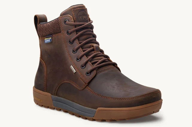 Lems Shoes Boulder Summit Waterproof Boots Rugged Bark M10 New MSRP $210