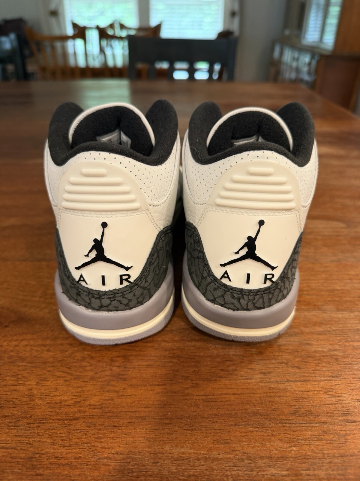 Jordan Air Jordan 3 Retro (GS) White Fire Red Black Grey 7Y DM0967-106