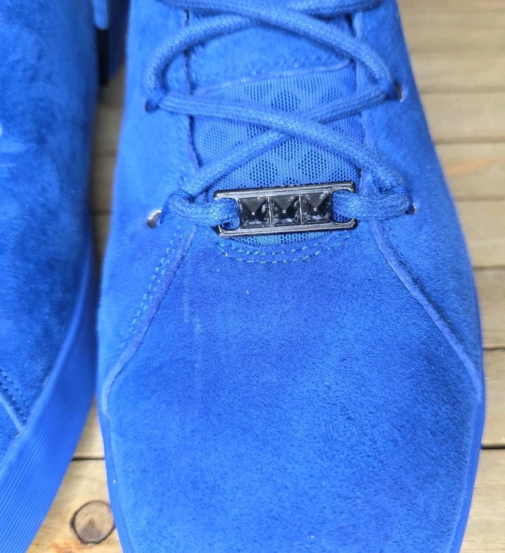 Nike LeBron XII 12 NSW Lifestyle QS Game Royal Suade 716417-400 James Sz 13 Shoe