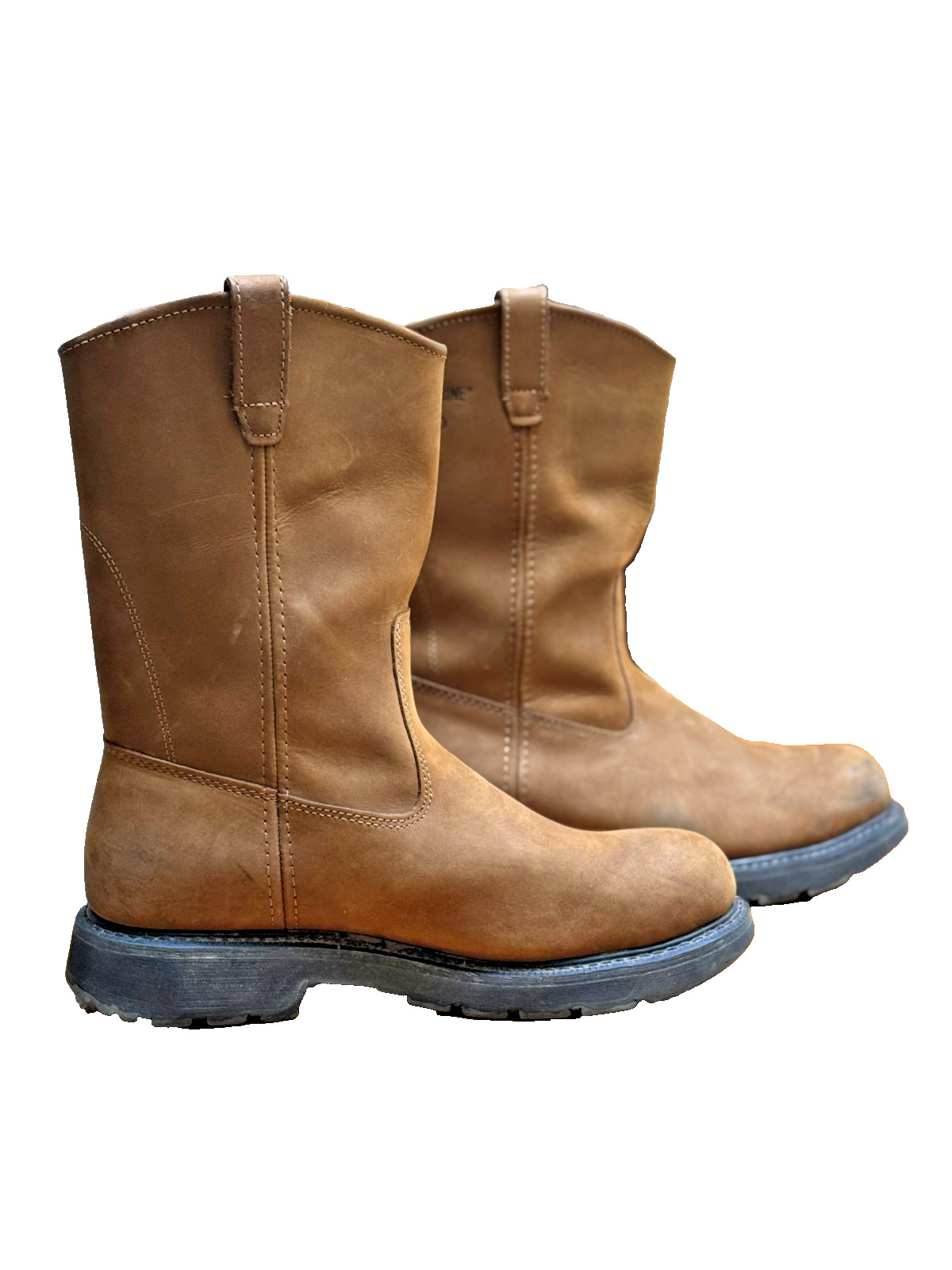 Wolverine Nubuck Wellington Pull-On Work Boots Men’s Size 12EW