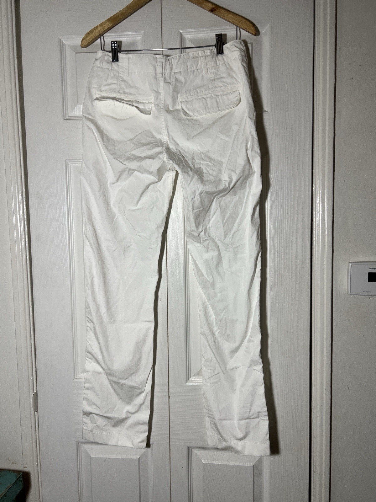 NWOT ALEX MILL Cargo Pants White Cotton Women’s Small