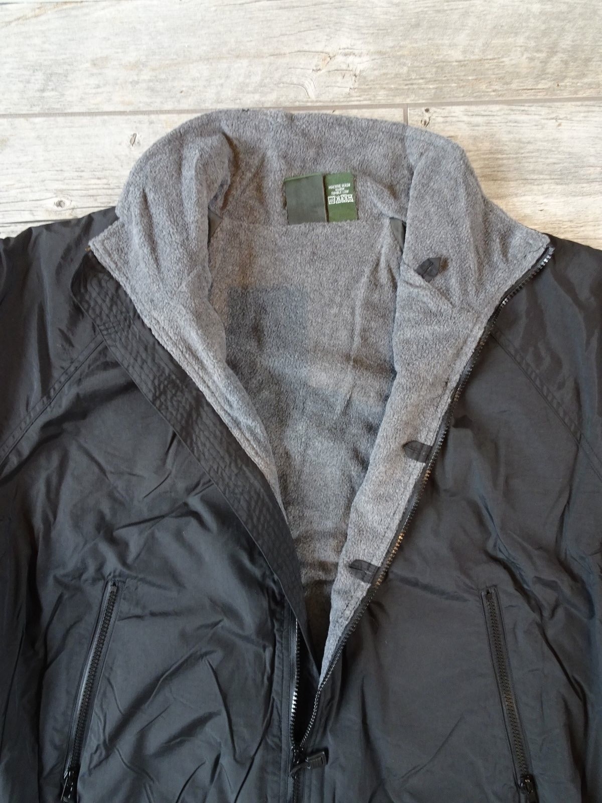 New Hartwell Fleece Lined Explorer Jacket – Blk/Gray S, M, L, XL, 2X, 4X