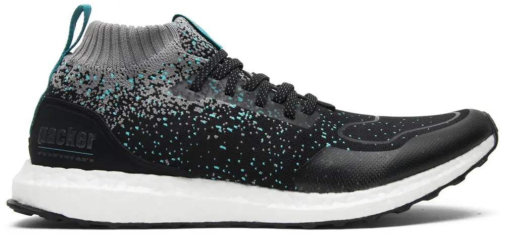 Adidas Ultra Boost Mid Packer Shoes x Solebox Silfra Rift CM7882