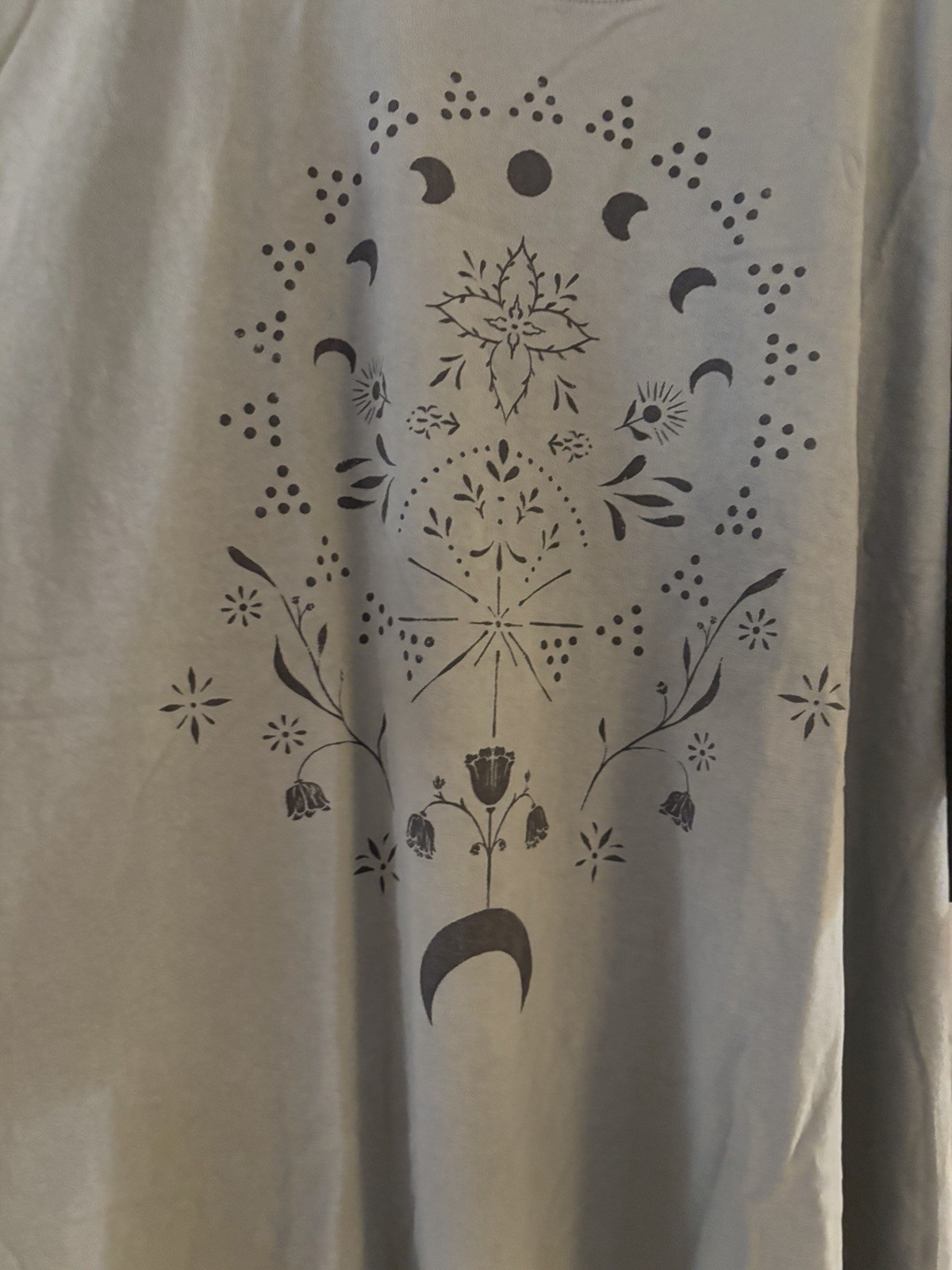 Torrid Festi SS Oversized Tee “Rising Mandala” Green Size 4X or 26 NWT