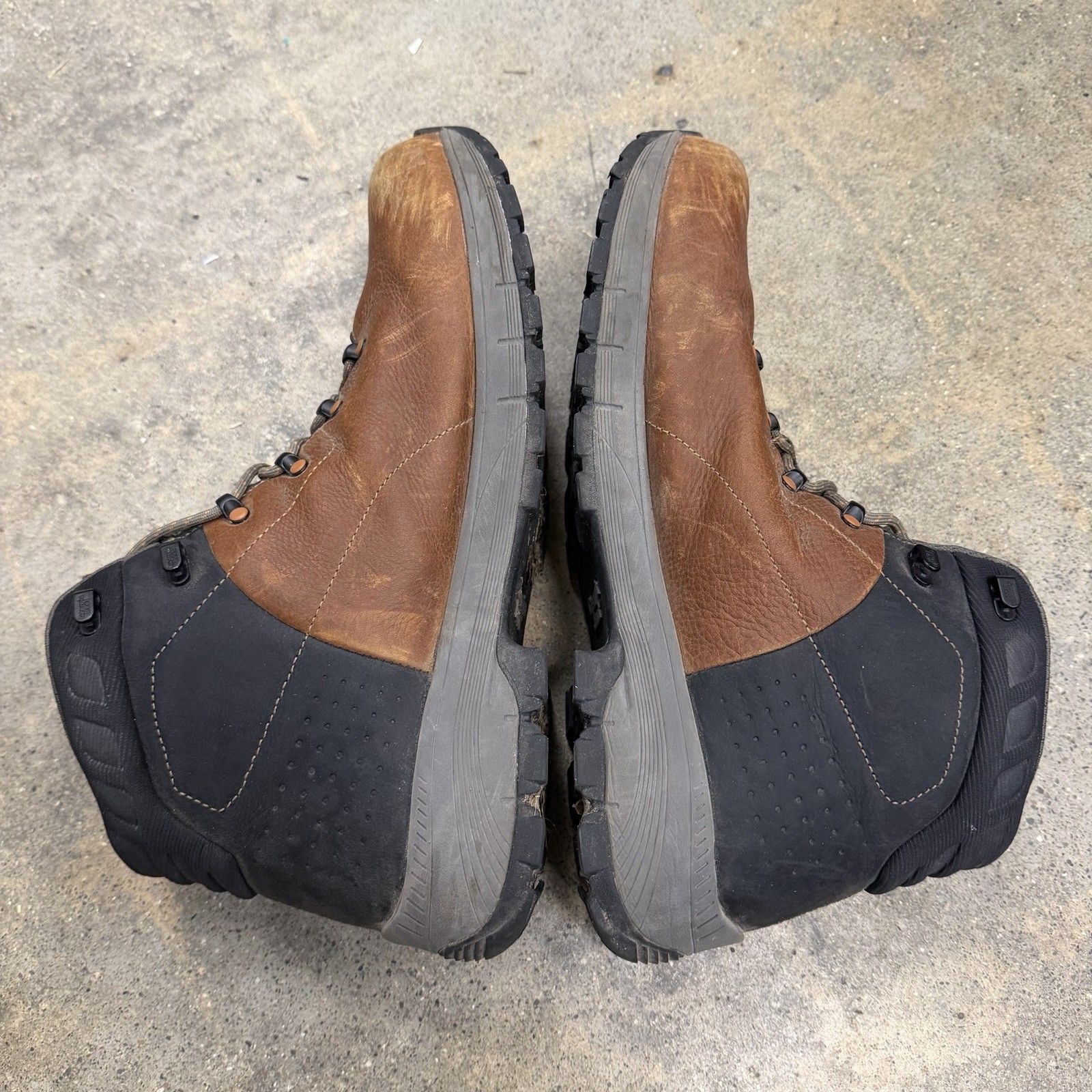 Georgia Boot Eagle Trail Alloy Toe Waterproof Hiker Work Boots Size 14 M