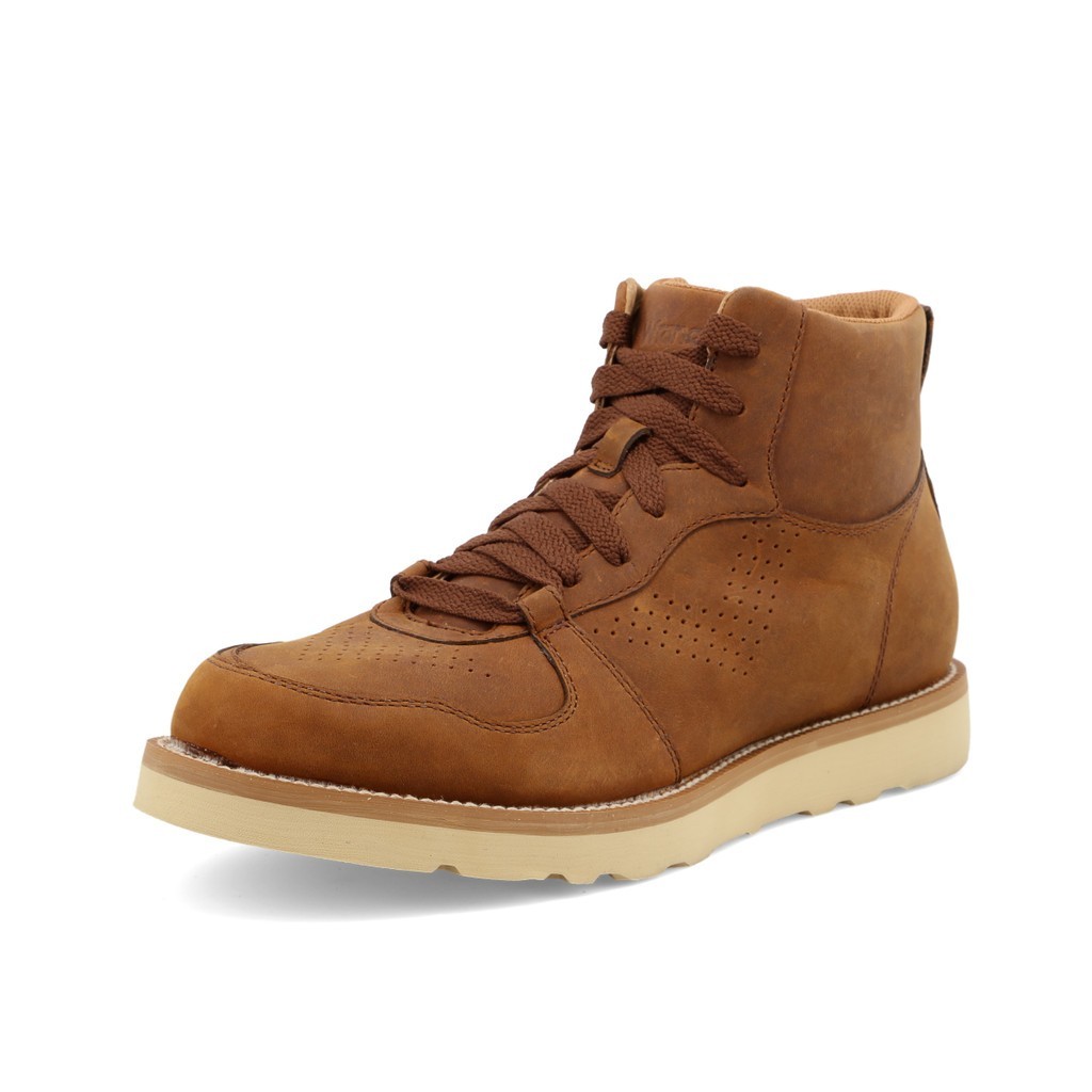 Wrangler Men’s 6″ Rugged Wedge Clay/Dark Brown Size 9