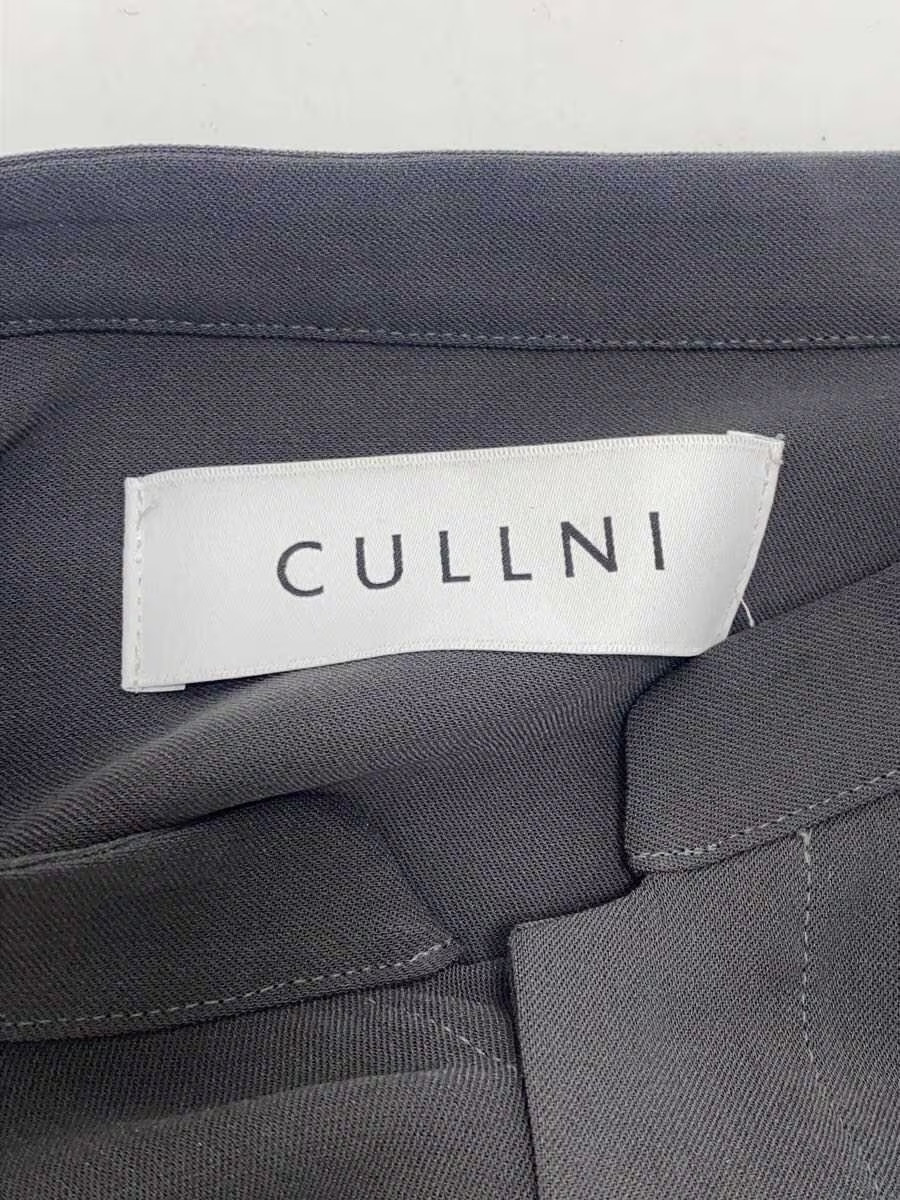 CULLNI Long-Sleeve Shirt, Size 2, Polyester, Gray, Solid Color, 23-SS-015