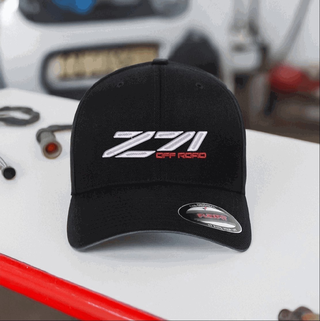 Chevrolet Z71 (EM) – Custom Made-to-Order Embroidered Flexfit or Snapback Hat