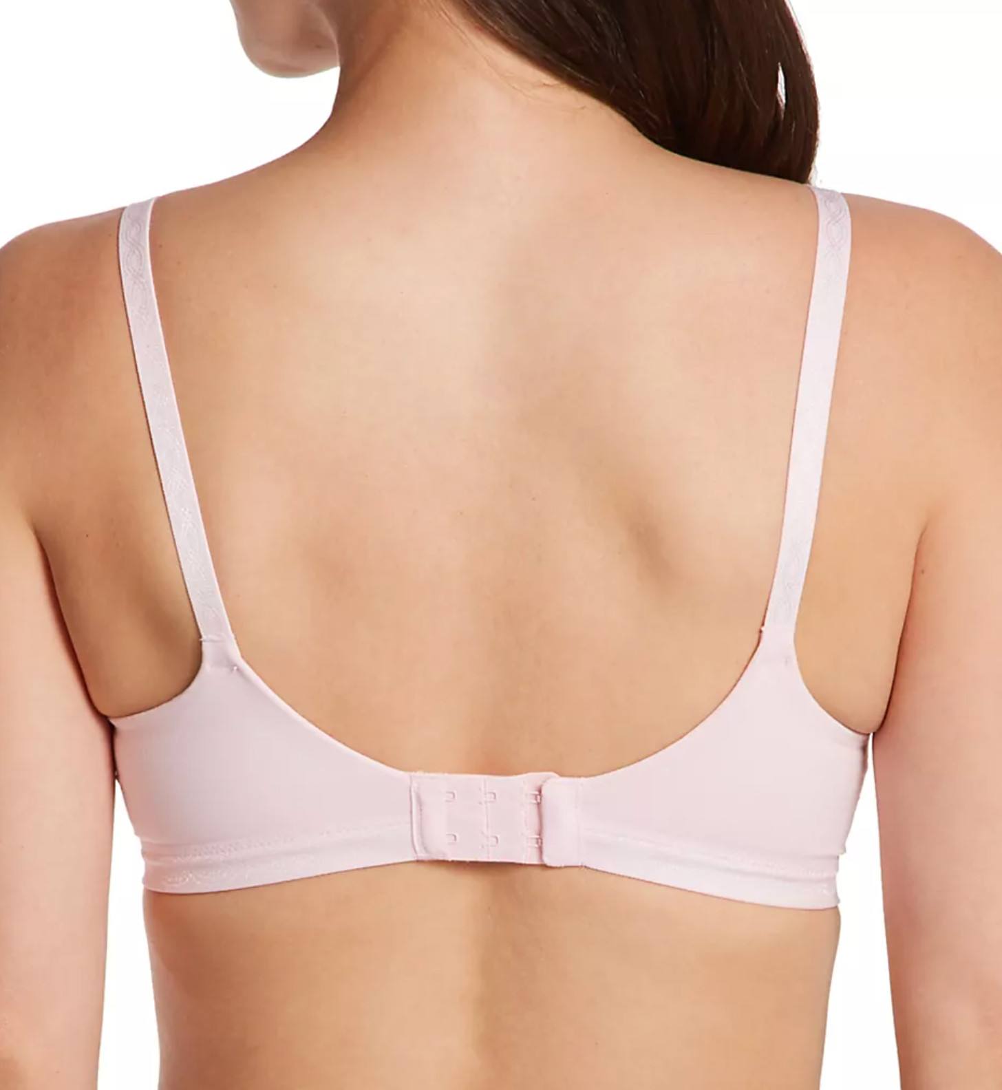 NWT Warners Cloud 9 Super Soft Comfort Bra Pale Pink 1269 Wireless Lightly Lined