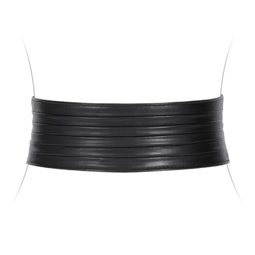 Fits Waist Sizes 26-30 in(leather part 14.2 in) Width:2.95in Elegent Black