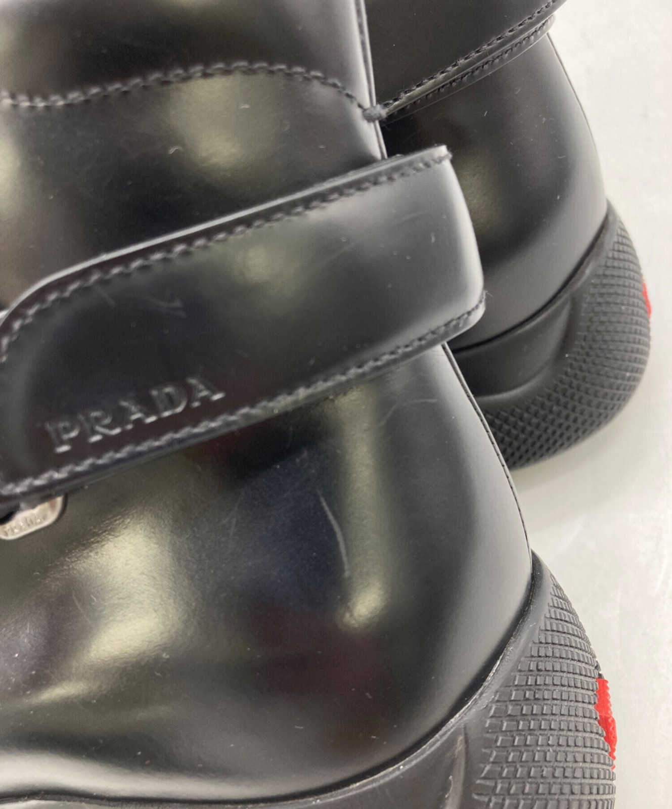 Prada Side Belt Boots BG303