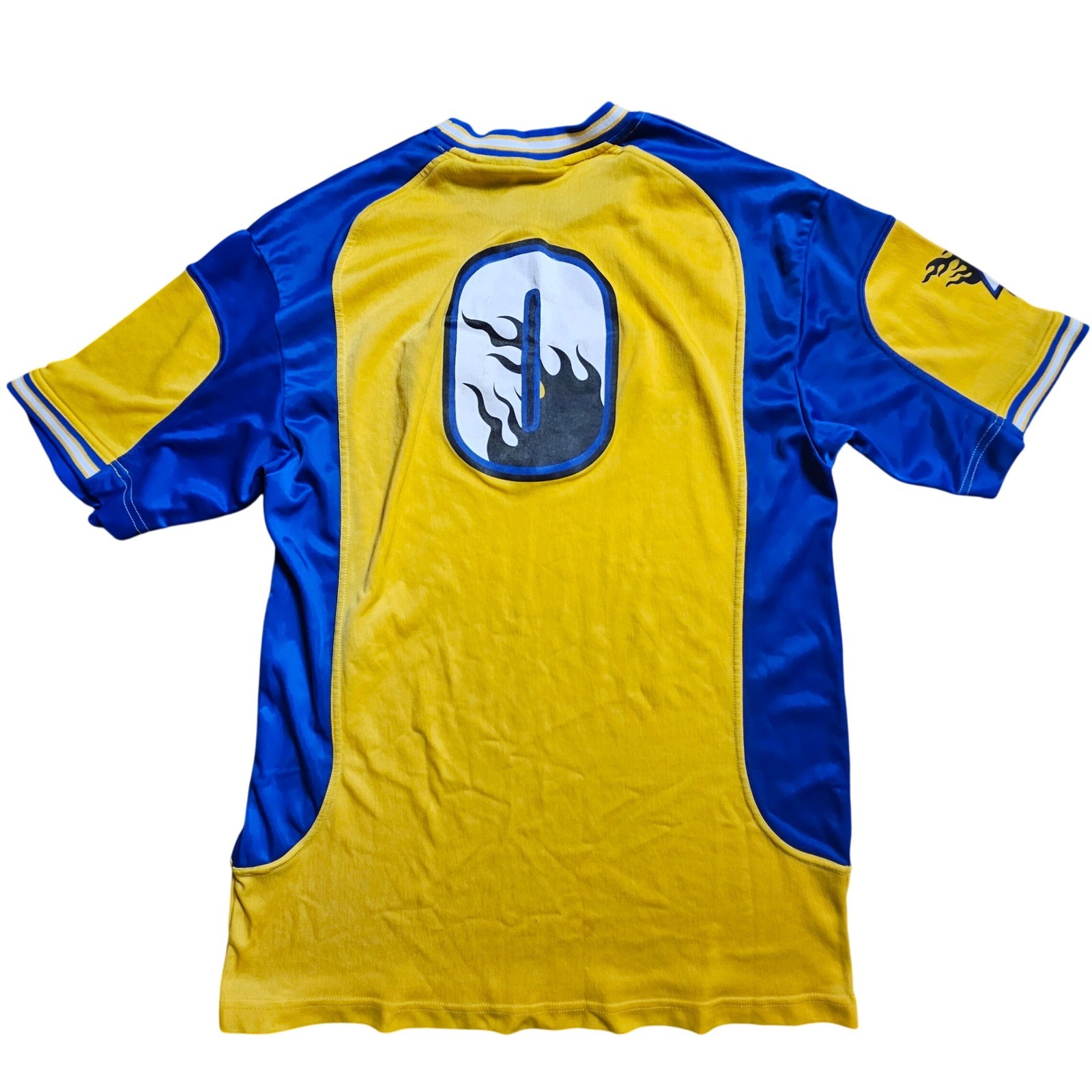 Vintage Paco Sport Racing Squad Jersey Graphic Tee L Retro Biker Grunge Y2K 90s