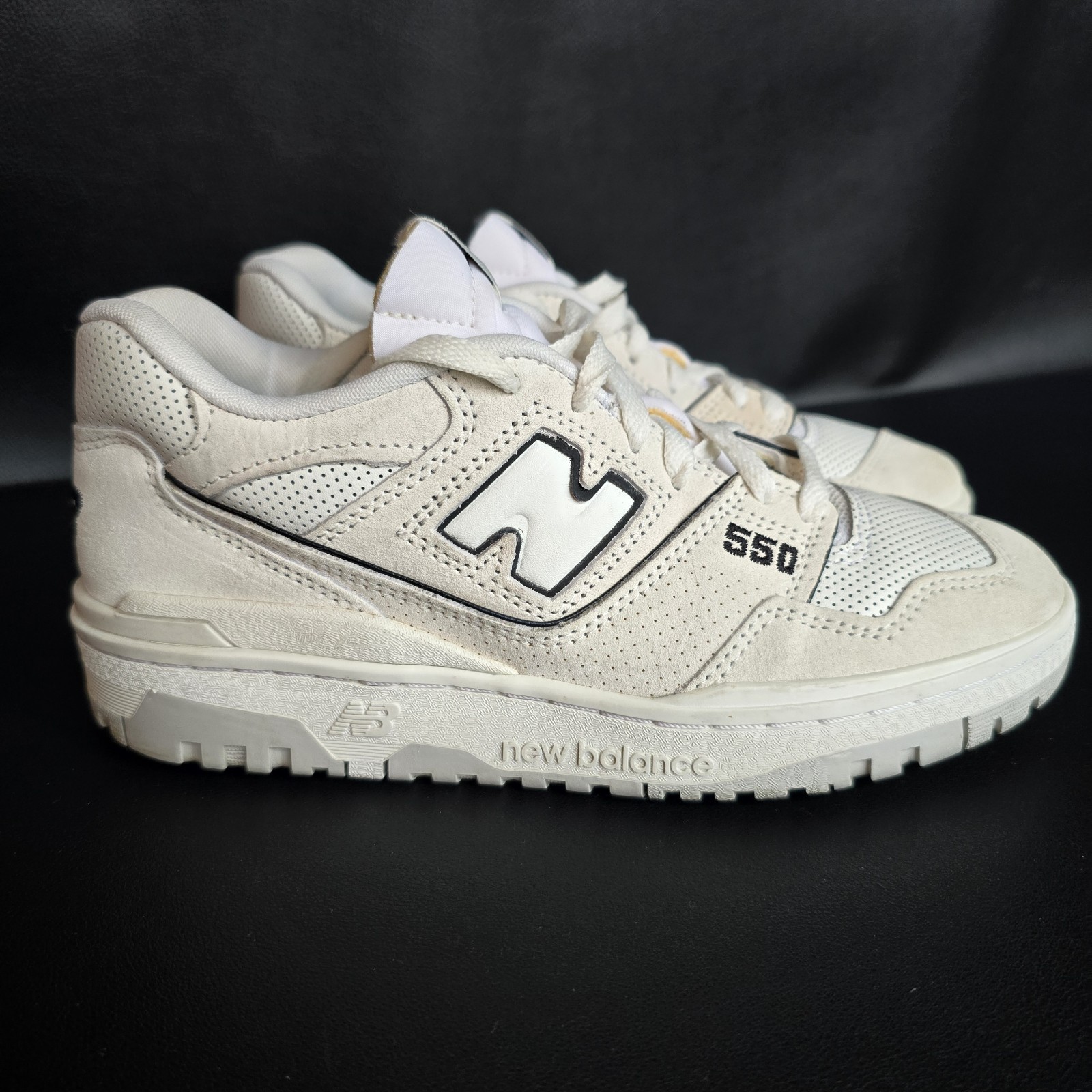 New Balance 550 PRB White Reflection Sneakers BB550PRB Unisex Men 6.5 Women 8