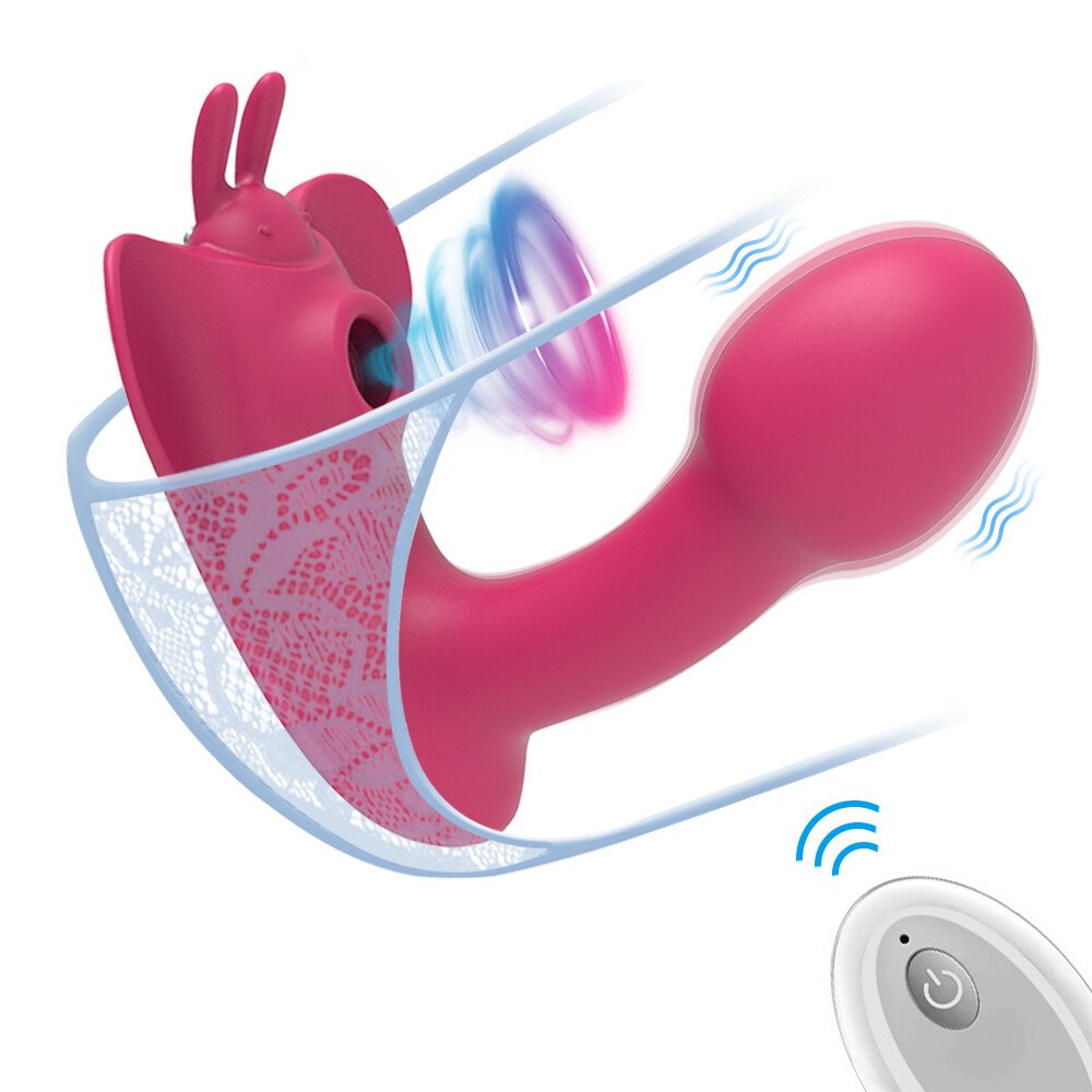 10 Mode Sucking Vibrating Panties Massager Wireless Remote Control Underwear Toy