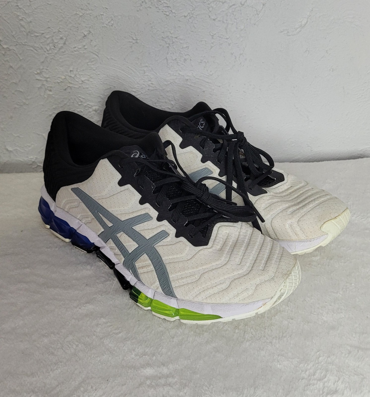 Asics US Men’s Size 8 Gel Quantum 360 Running Shoes White/Sheet Rock