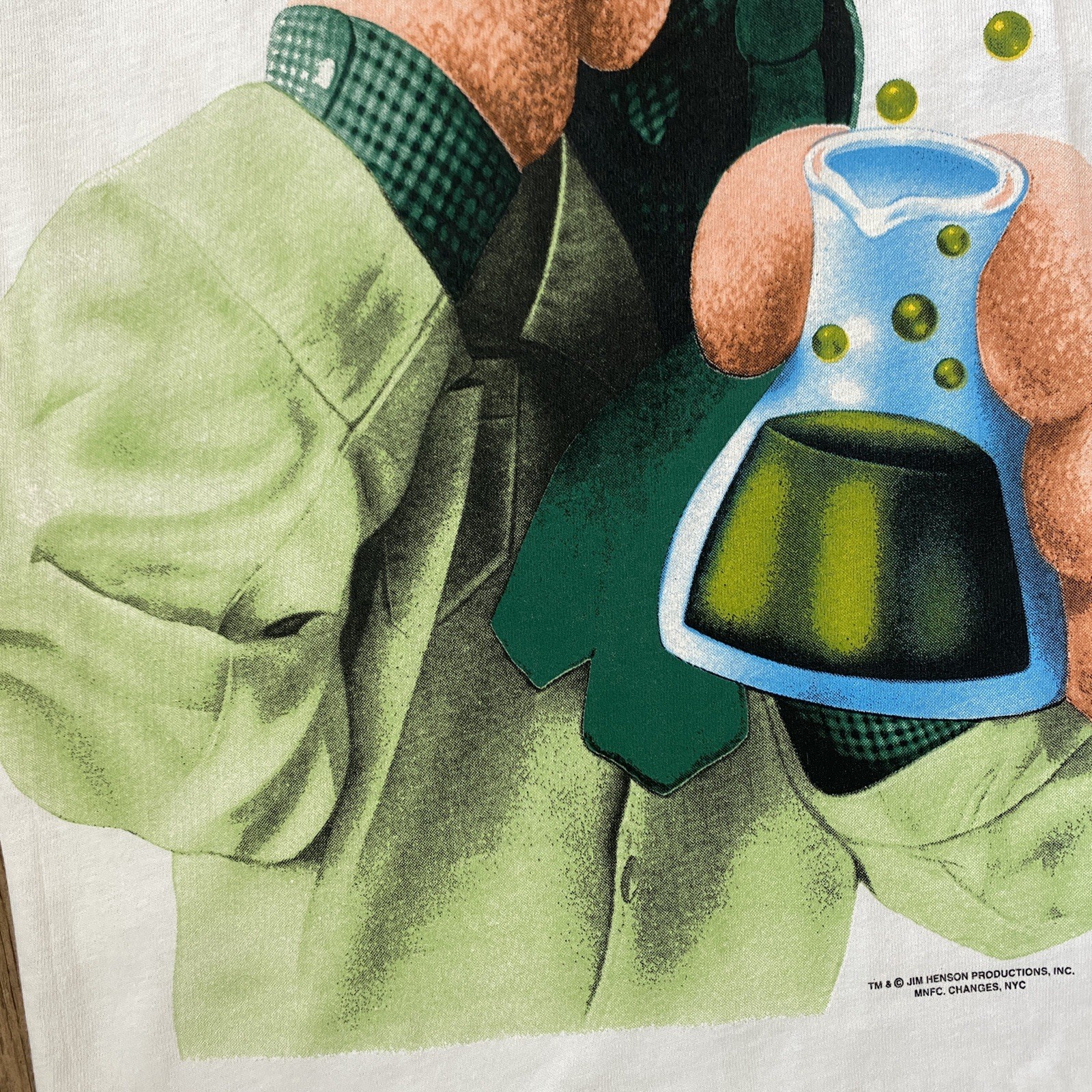 Vintage Muppet Show Beaker Dr Honeydew Shirt XL Jim Henson Single Stitch Changes