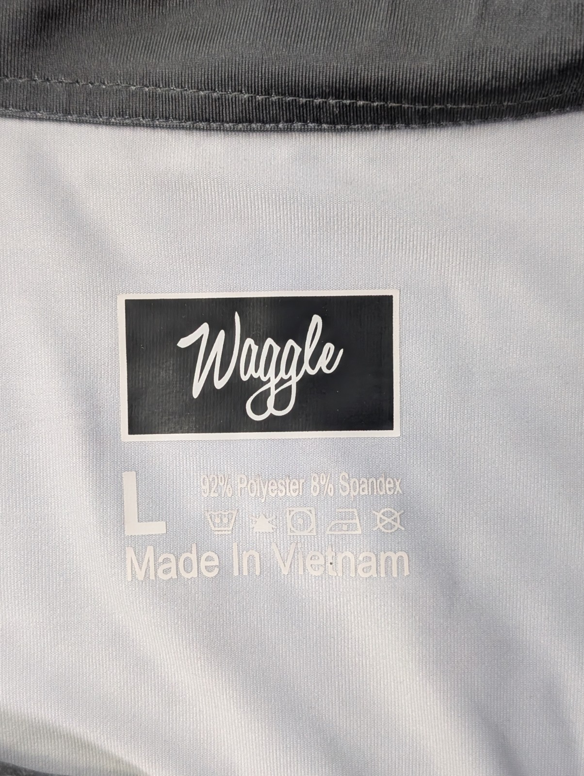 Waggle Polo Shirt Mens Large Buck Deer Antlers Golf Stretch Performance