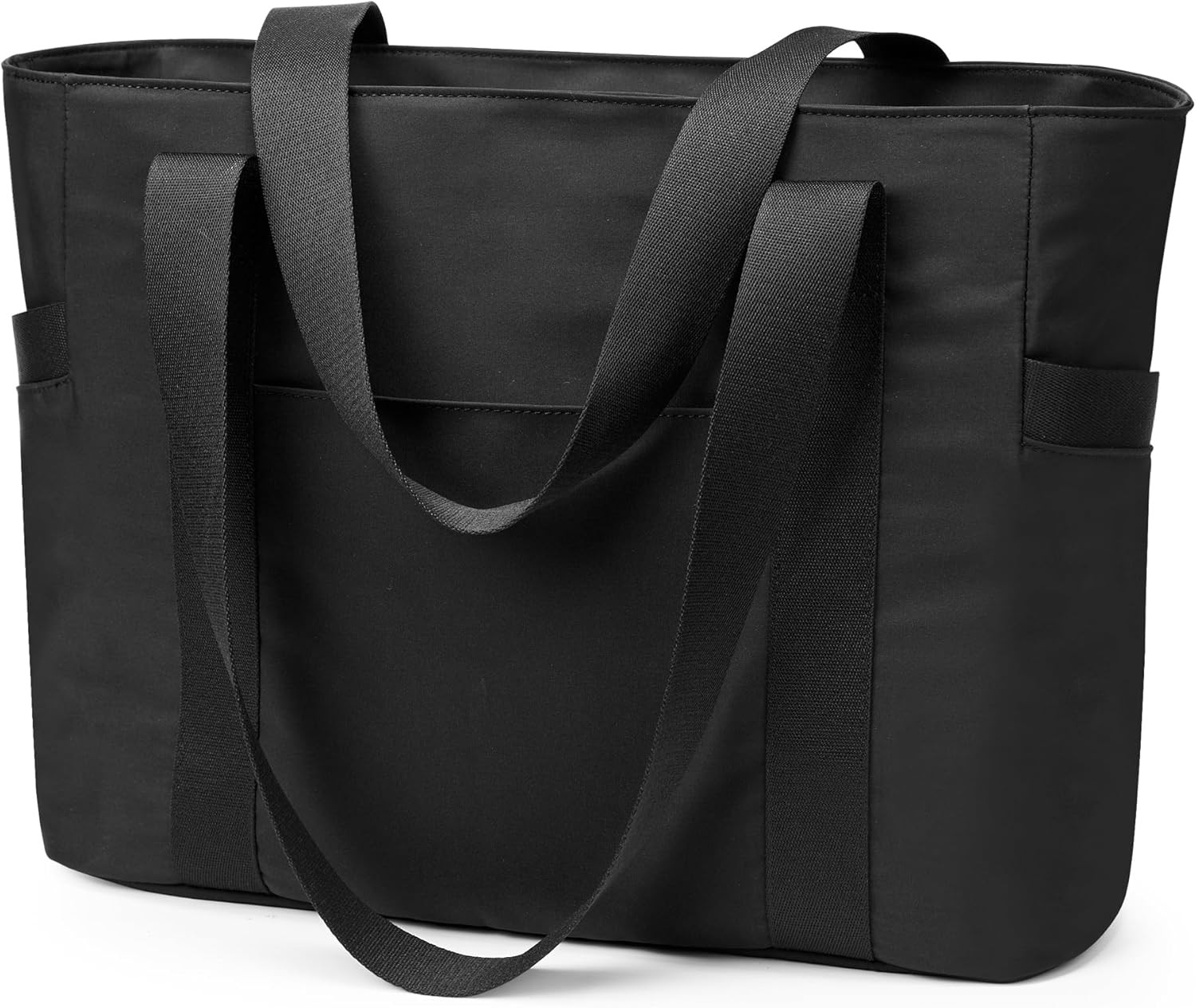 Large Women’s Work Tote Bag | Fits 15.6″ Laptop w/ Trolley Sleeve Travel