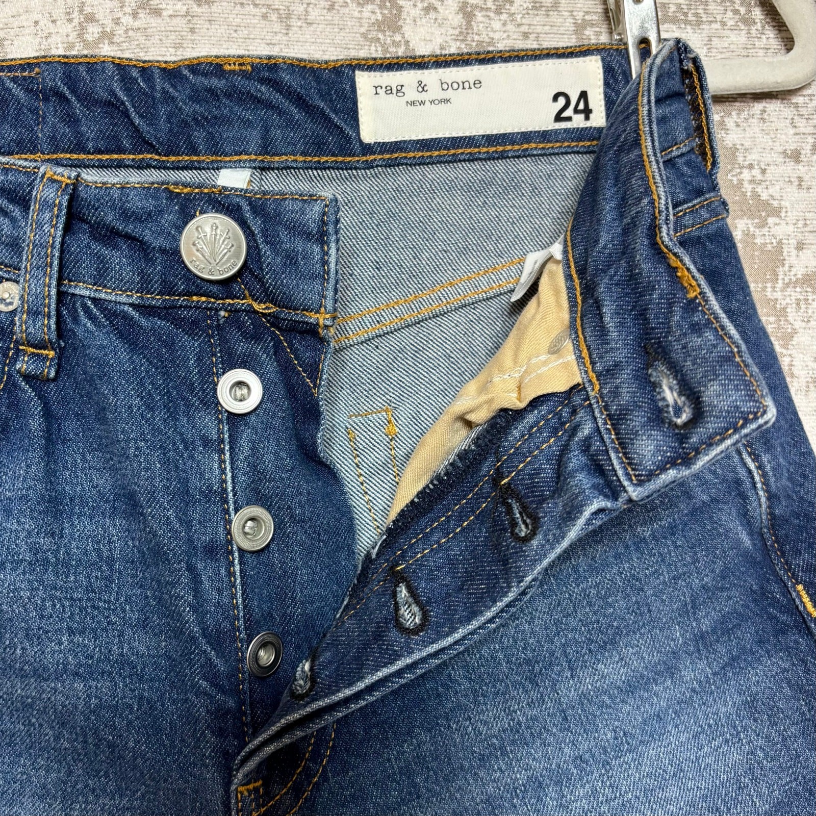 Rag & Bone Maya High Rise Slim Jeans in Jasper