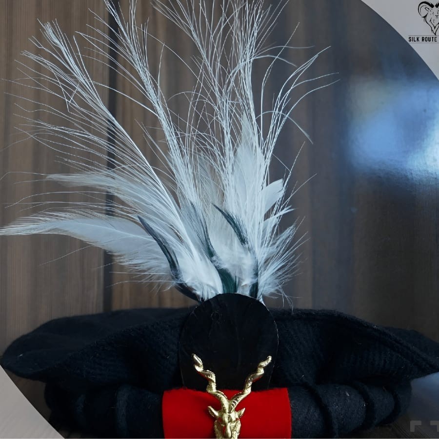 Pakol Cap Afghan Chitrali Wool Handmade Hat Premium Quality Men Women Black