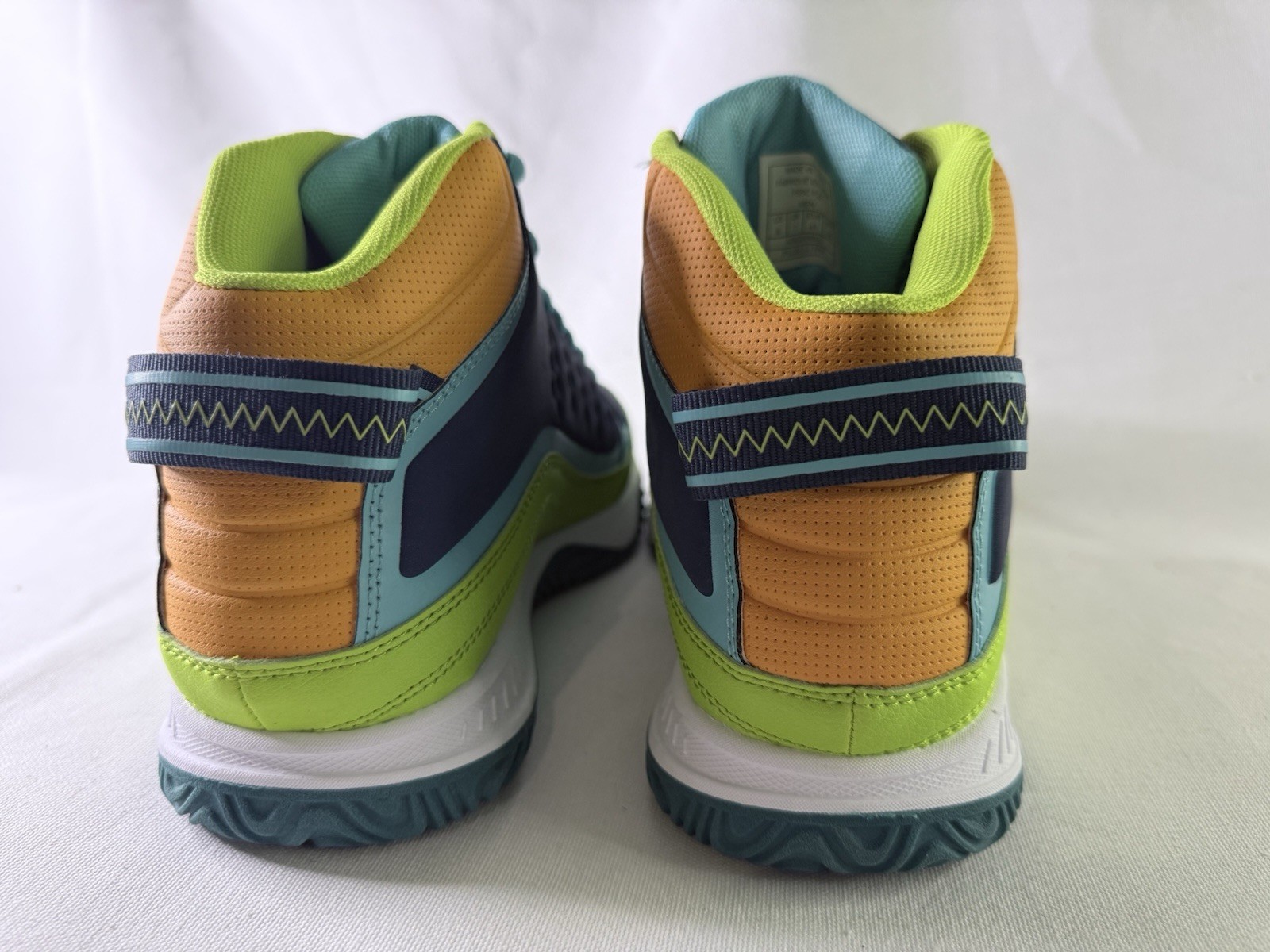 AND 1 Pulse 2.0 TPR Men’s Mid-Top Color-block Green/BlueSneaker New In Box