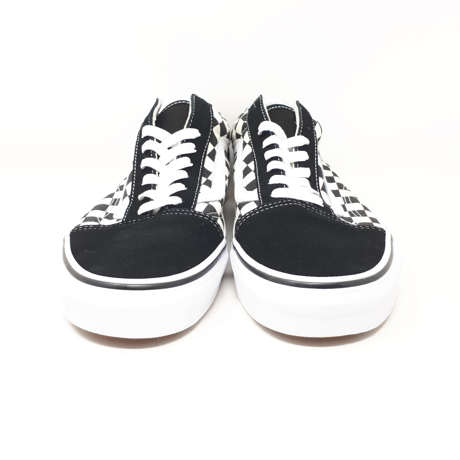 Vans Old Skool Checkerboard Black White Skate Casual Authentic Shoe Sneaker Mens