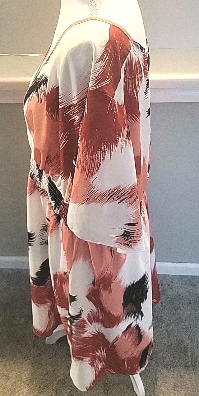 Plus Size Shein Flowing Multi Colored Dress SIZE 3XL Casual For All Occasions