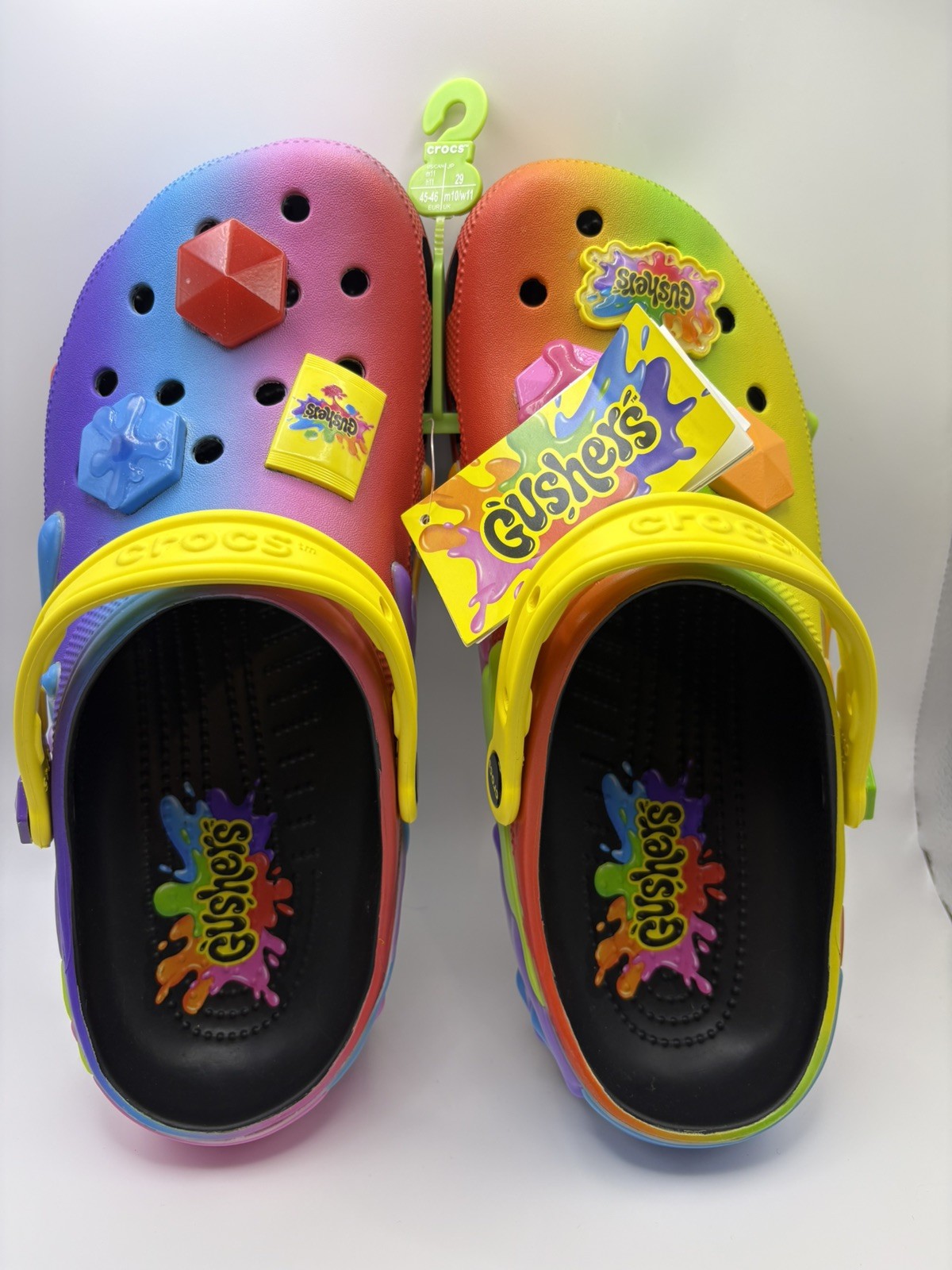 Crocs Unisex Gushers Classic Clog M11 Multicolor 211487-90H Size 11