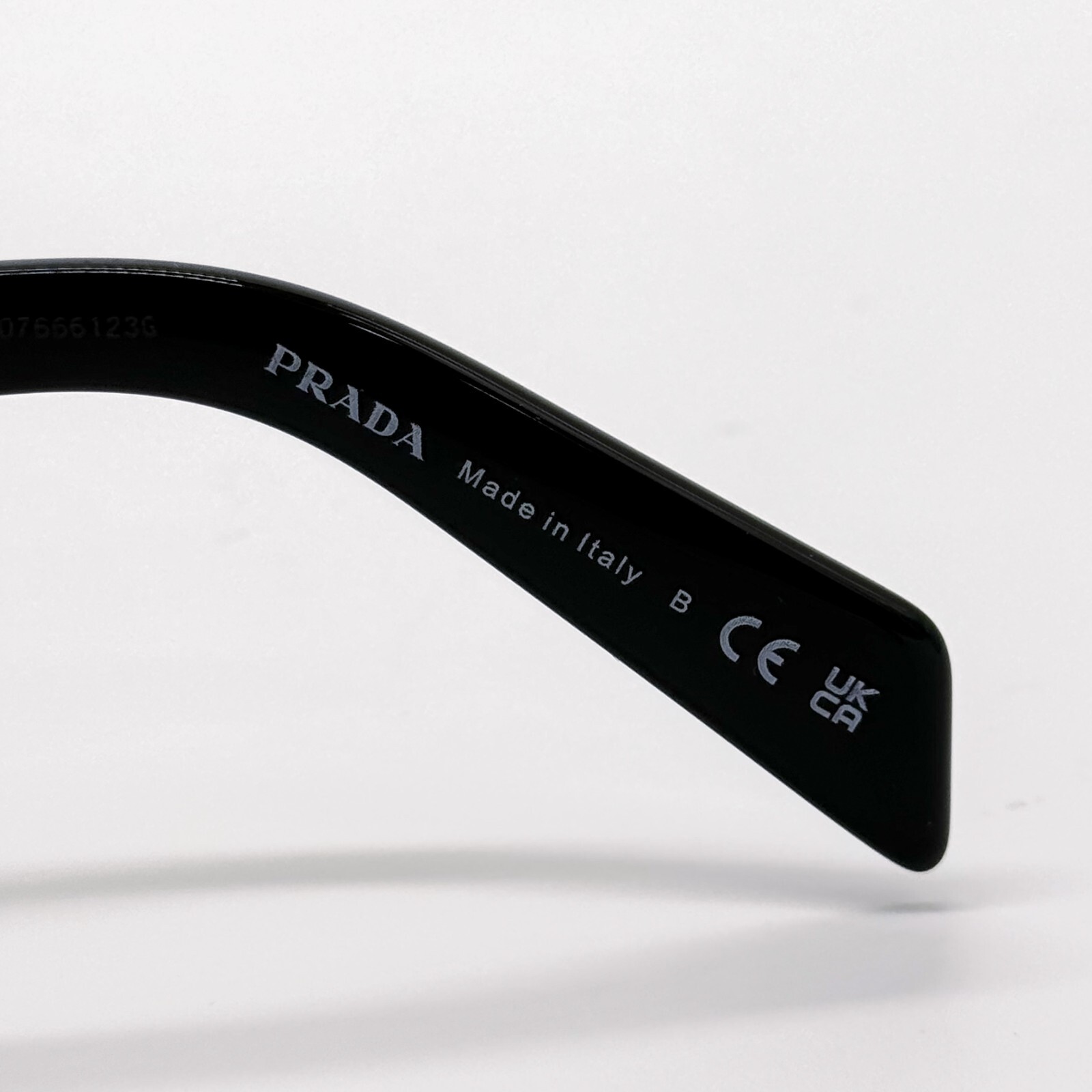 NEW PRADA SPR A05 16K08Z SQUARE BLACK PRA05S 16K08Z UNISEX PRADA SUNGLASSES