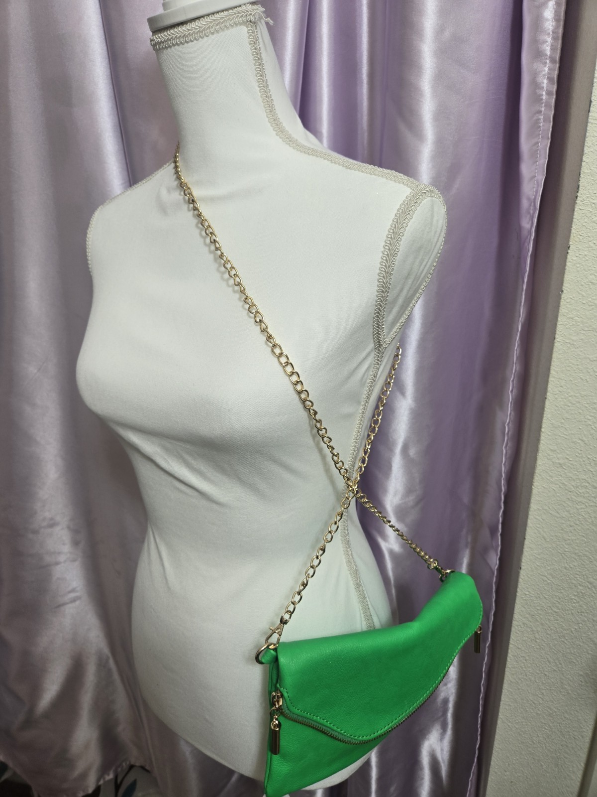 Neon Green Purse