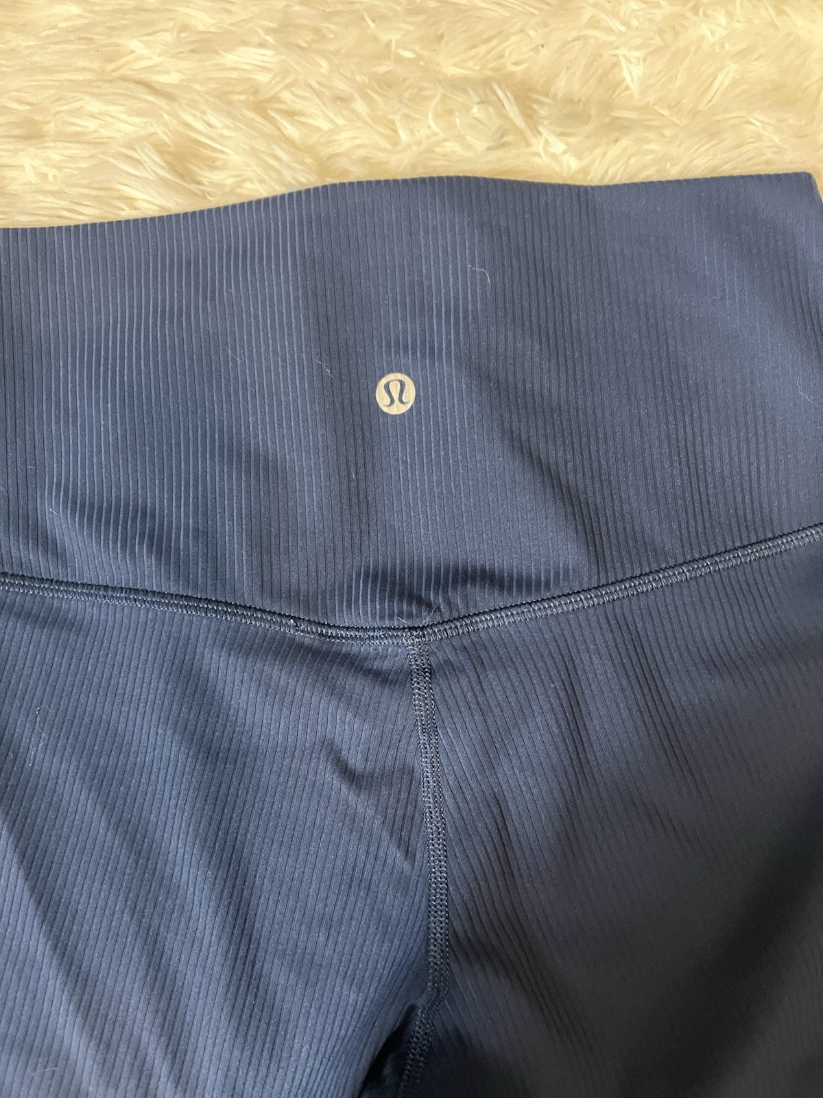 Lululemon Align Ribbed Short 4” Club Blue 8 NWT