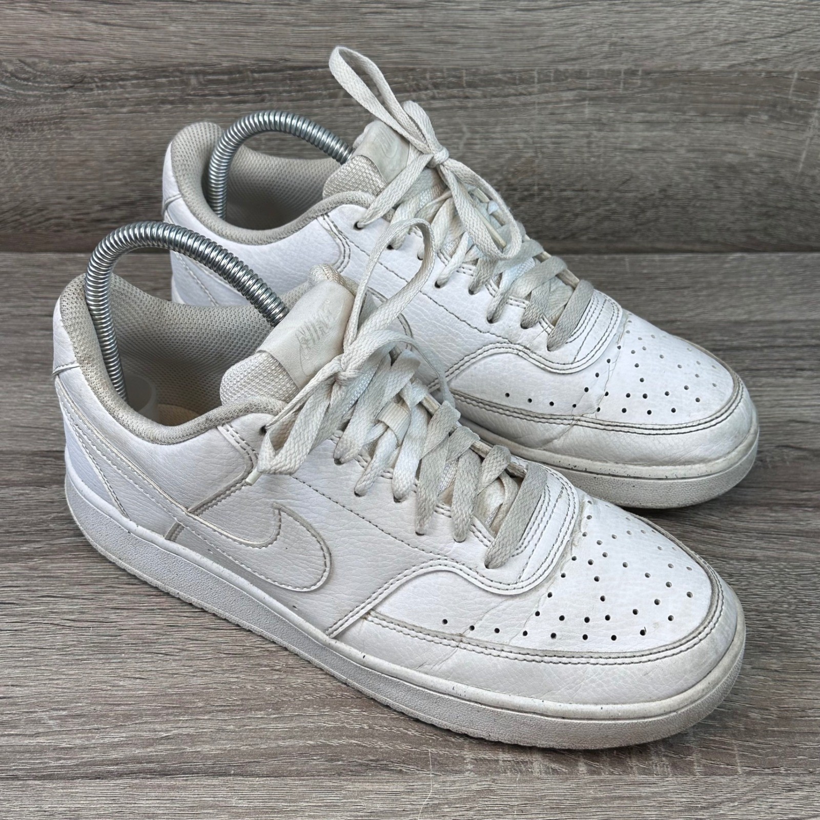Nike Court Vision Low Sneakers Mens Size 8 White DH2987-100 Casual Shoes Street