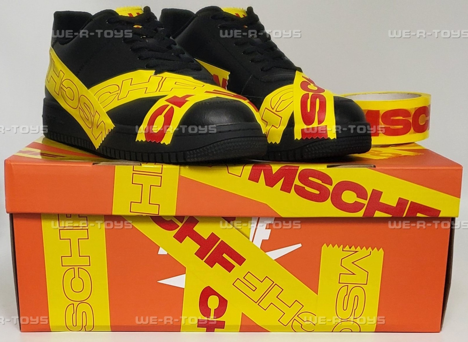 MSCHF Limited Edition TAP3 Black and Yellow Shoes Size 9 Medium